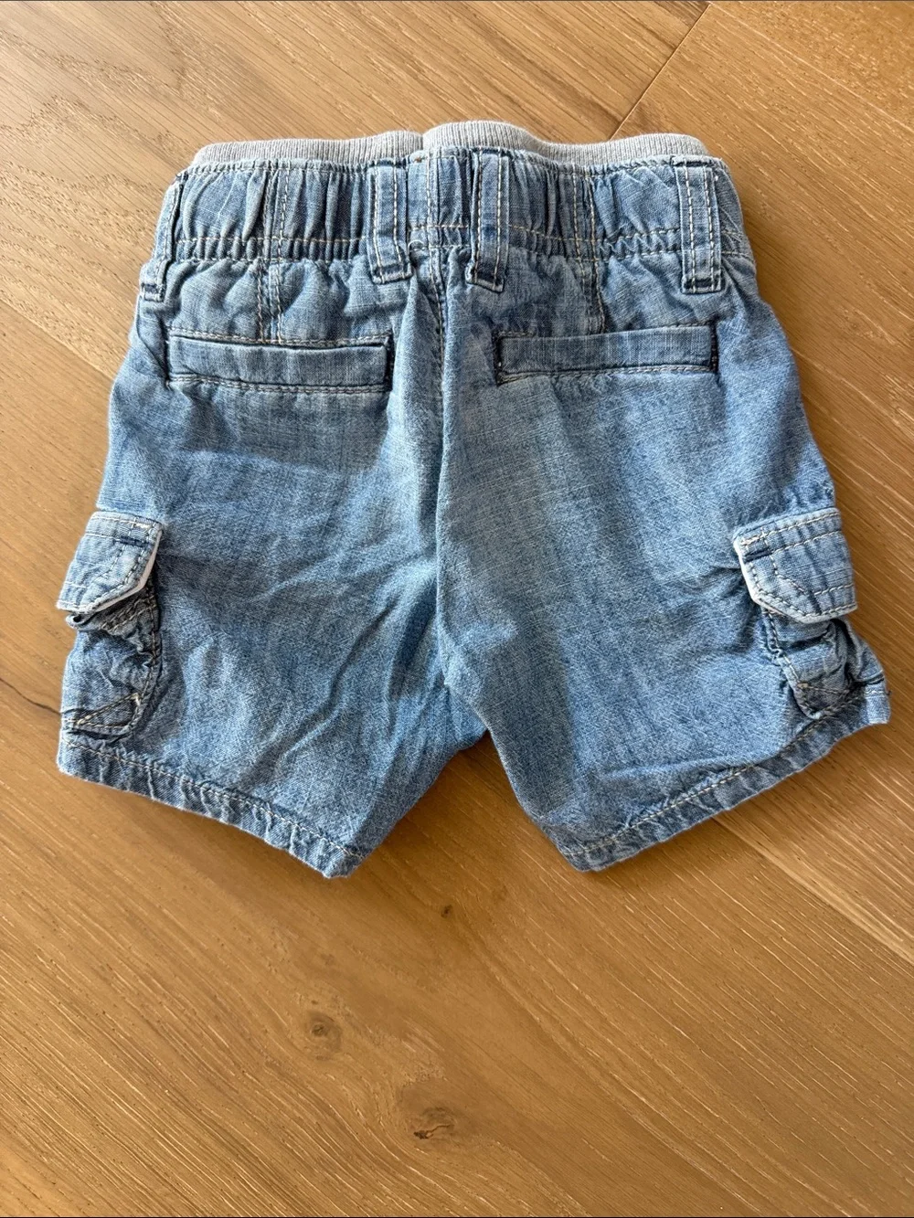 GAP Light Blue Denim Cargo Shorts